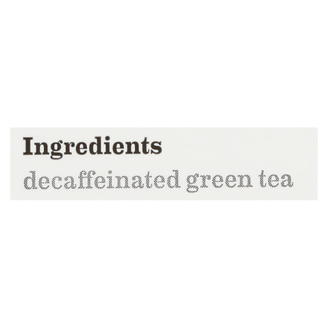 Bigelow Tea Decaf Green Tea - Case Of 6 - 20 Bag - Maras Green