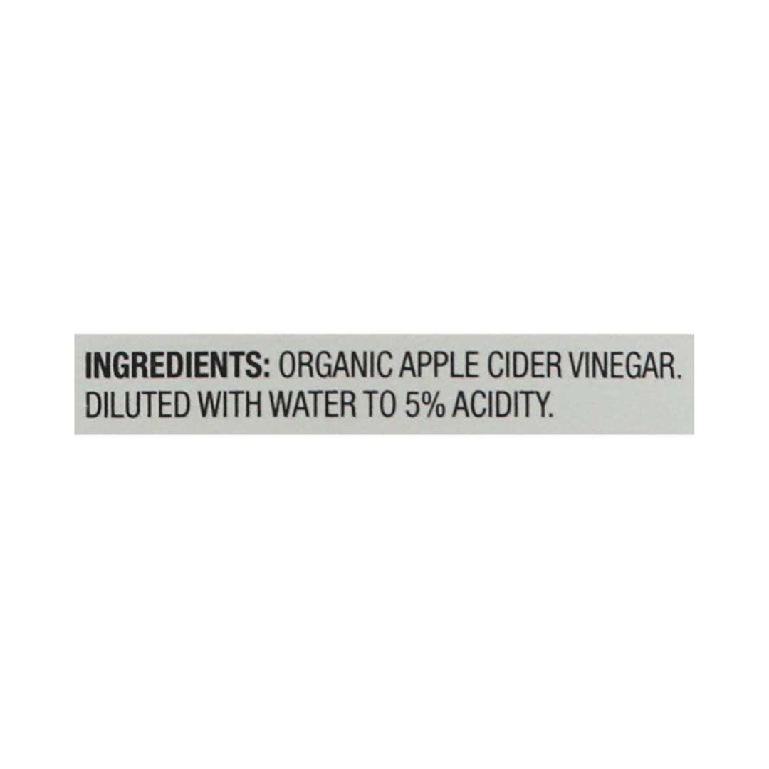 Spectrum Naturals Organic Unfiltered Apple Cider Vinegar - Case Of 4 - 1 Gal - Maras Green