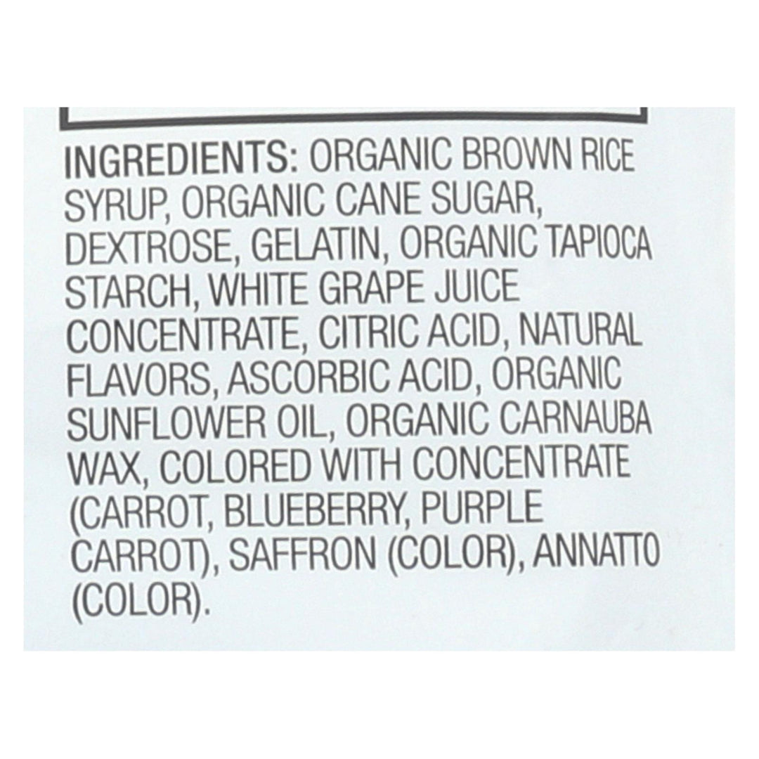 Yummy Earth Organics Gummy Bears - Organic - Snack Pack - .7 Oz - 10 Count - Case Of 12 - Maras Green