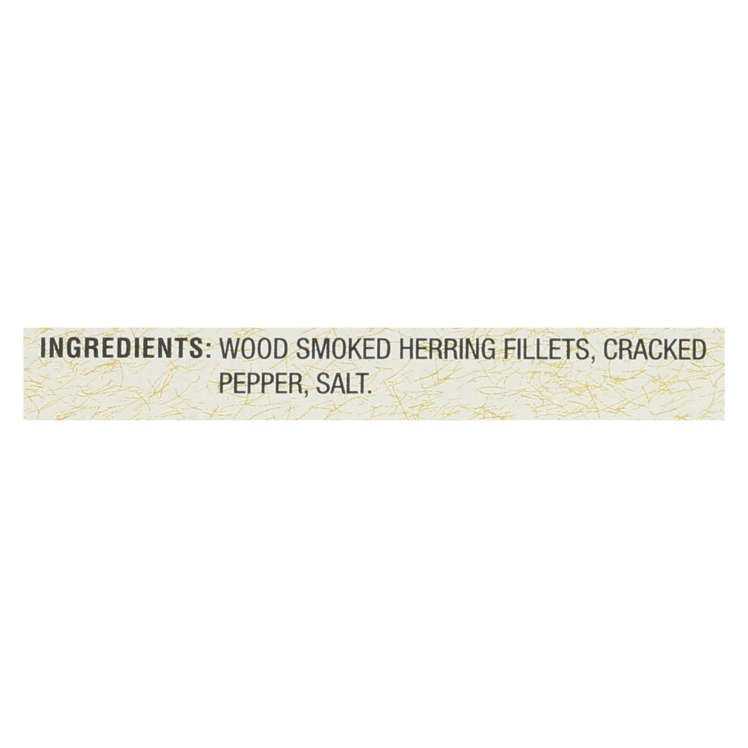 Bar Harbor - Wild Herring Fillets - Cracked Pepper - Case Of 12 - 6.7 Oz. - Maras Green