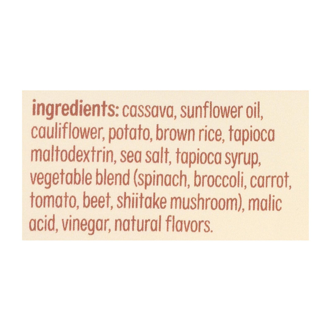 From The Ground Up Salt & Vinegar Cauliflower Chips - Case Of 12 - 3.5 Oz - Maras Green