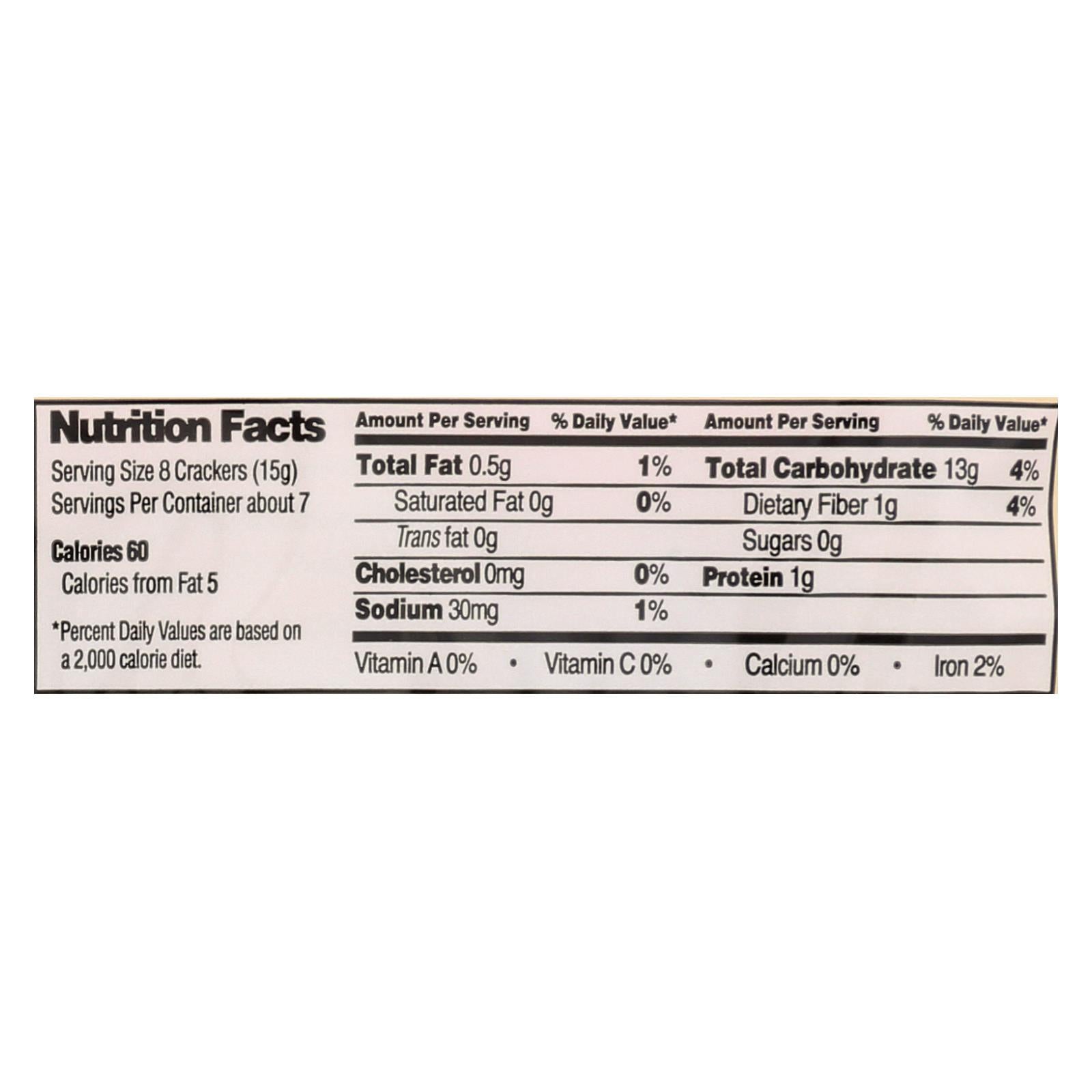 Edward And Sons Brown Rice Snaps - Toasted Onion - Case Of 12 - 3.5 Oz. - Maras Green