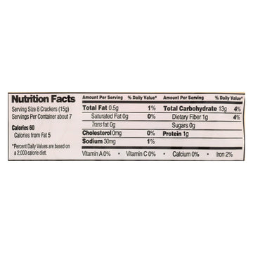 Edward And Sons Brown Rice Snaps - Toasted Onion - Case Of 12 - 3.5 Oz. - Maras Green