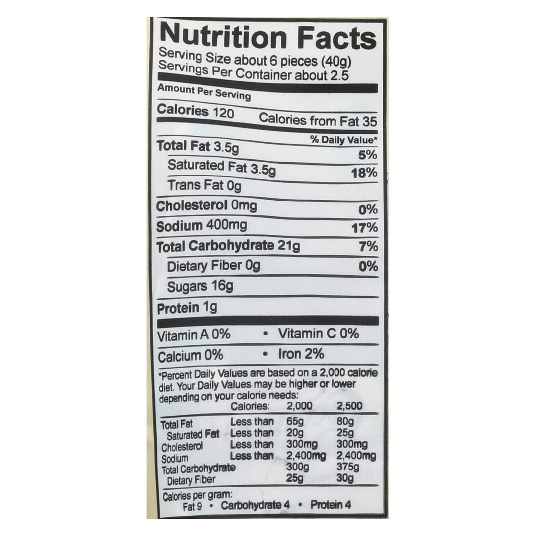 Cocomel - Organic Coconut Milk Caramels - Sea Salt - Case Of 6 - 3.5 Oz. - Maras Green