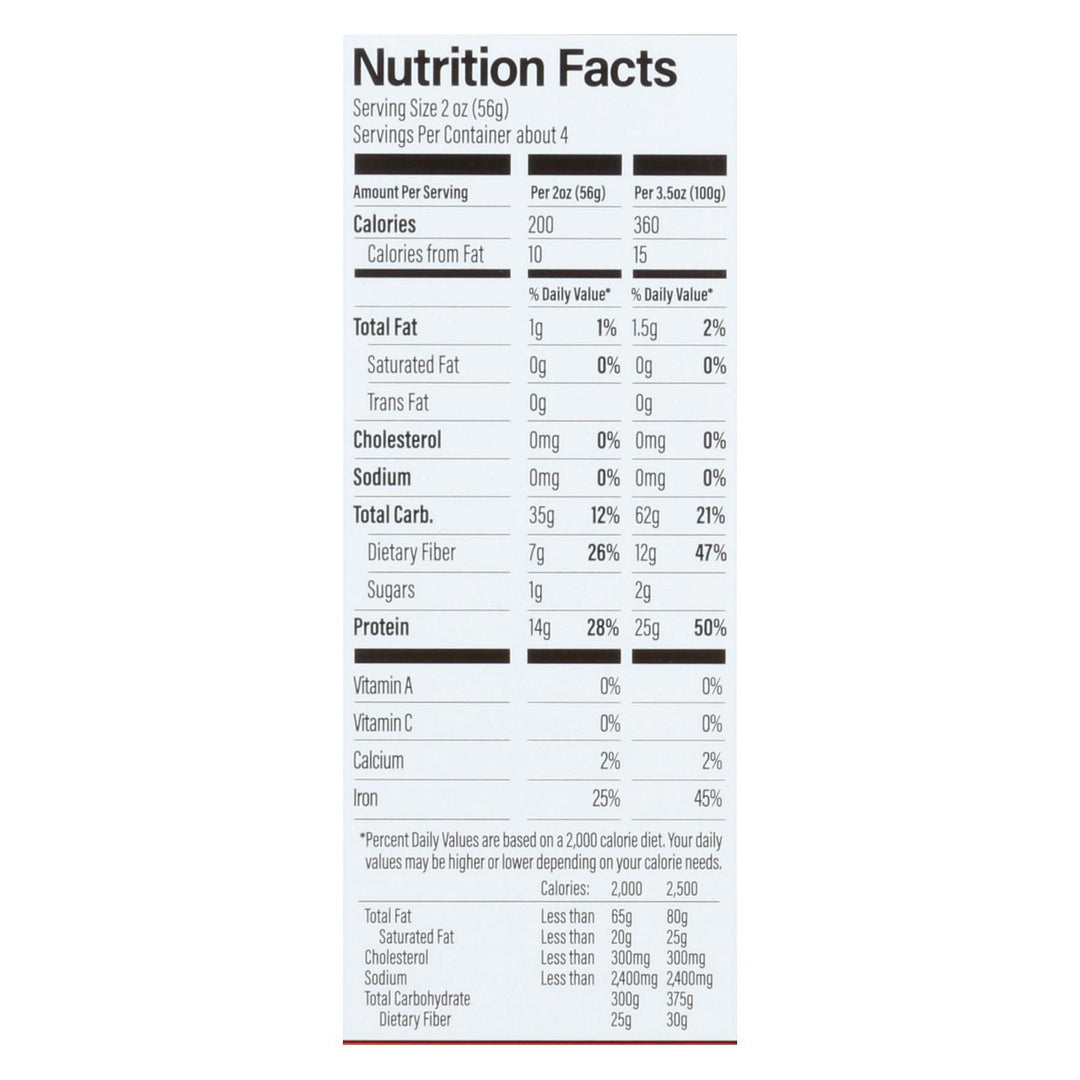 Ancient Harvest Pasta - Supergrain - Red Lentil And Quinoa Rotelle - Gluten Free - 8 Oz - Case Of 6 - Maras Green