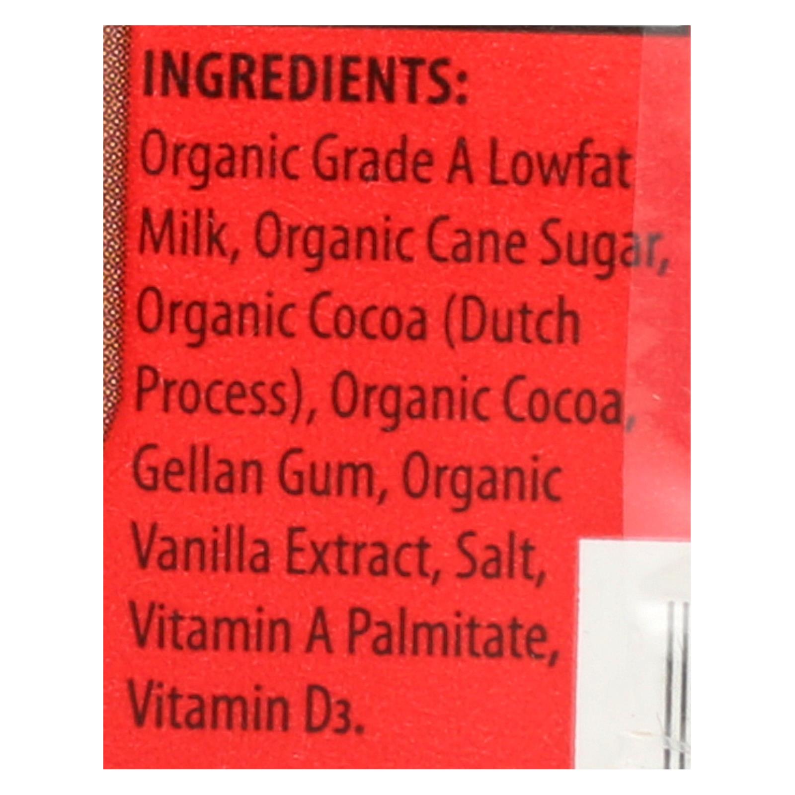 Horizon Organic Dairy Milk - Organic - 1 Percent - Lowfat - Box - Chocolate - 6/8 Oz - Case Of 3 - Maras Green