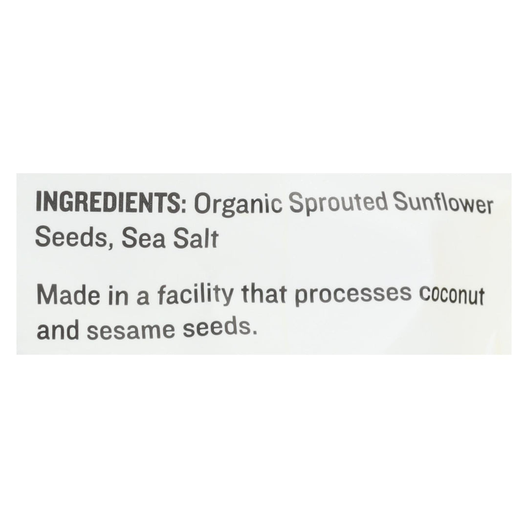 Go Raw Sprouted Seeds, Sunflower With Celtic Sea Salt - Case Of 6 - 14 Oz - Maras Green