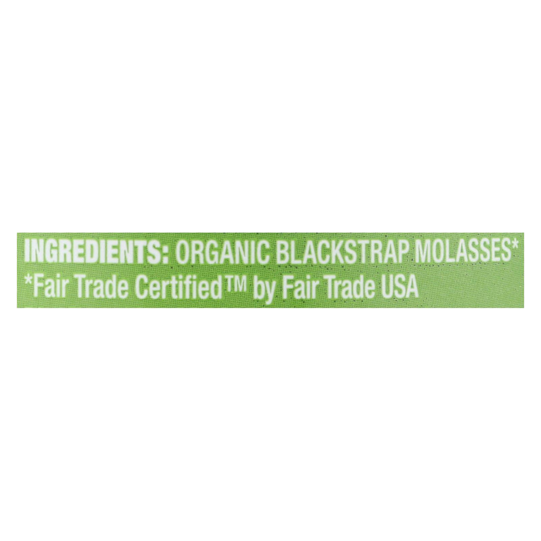 Wholesome Sweeteners Organic Molasses
 - Liquid Sweetener - Case Of 12 - 32 Oz. - Maras Green