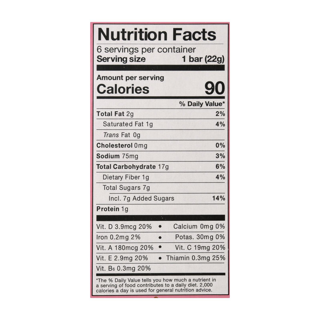 Made Good - Crispy Sqrs Straw - Case Of 6 - 4.68 Oz - Maras Green