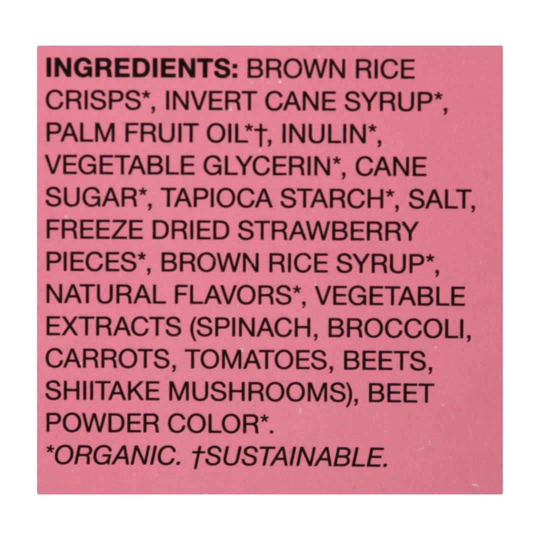 Made Good - Crispy Sqrs Straw - Case Of 6 - 4.68 Oz - Maras Green