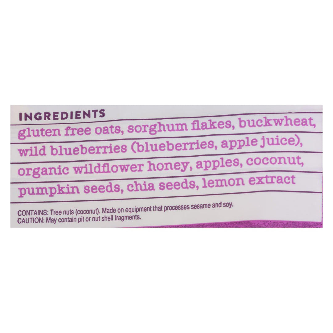Seven Sundays Muesli - Blueberry Chia Buckwheat - Case Of 6 - 12 Oz. - Maras Green