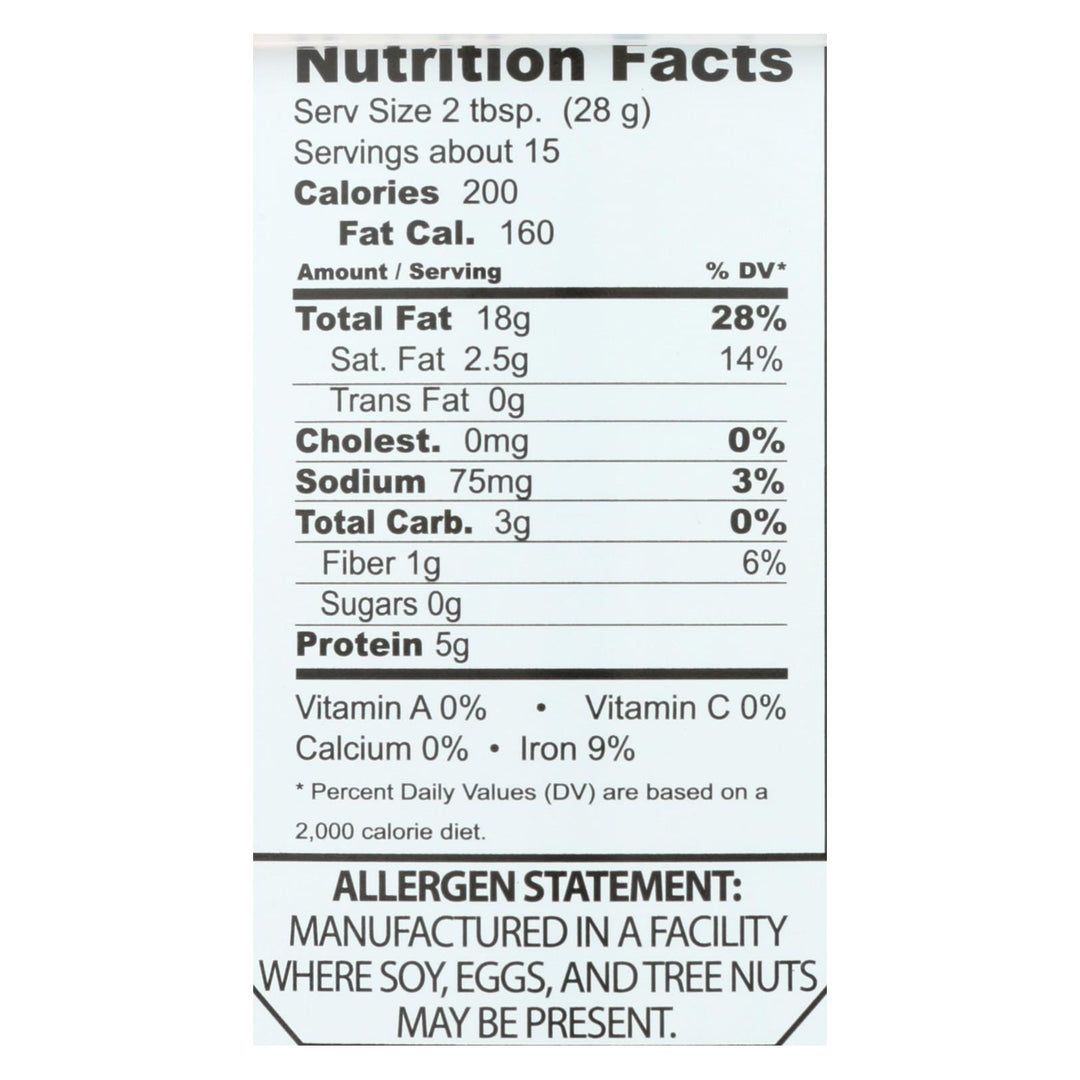 Joyva - Roasted Sesame Tahini - 15 Oz - Case Of 12 - Maras Green