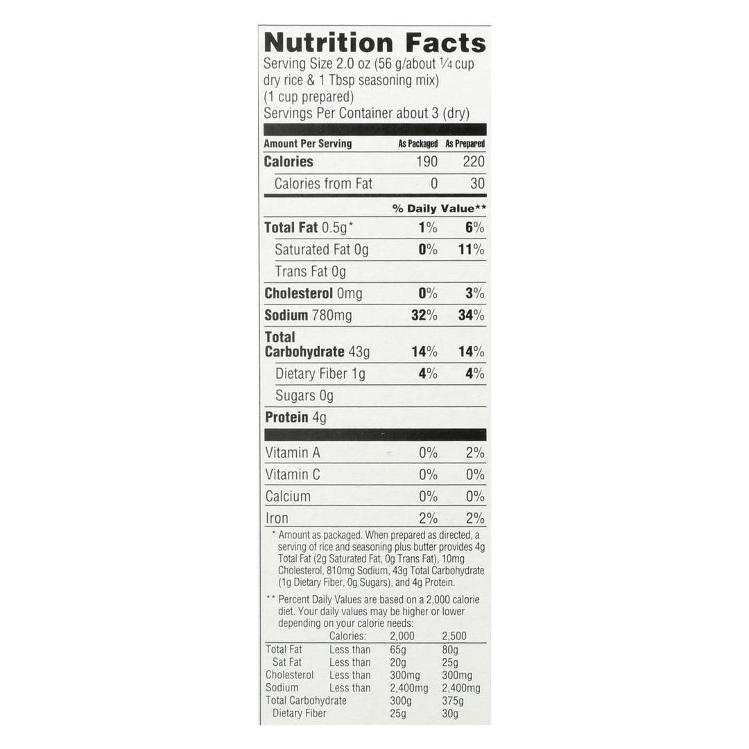 Near East - Rice Pilaf Mix Original - Case Of 12 - 6.09 Oz - Maras Green