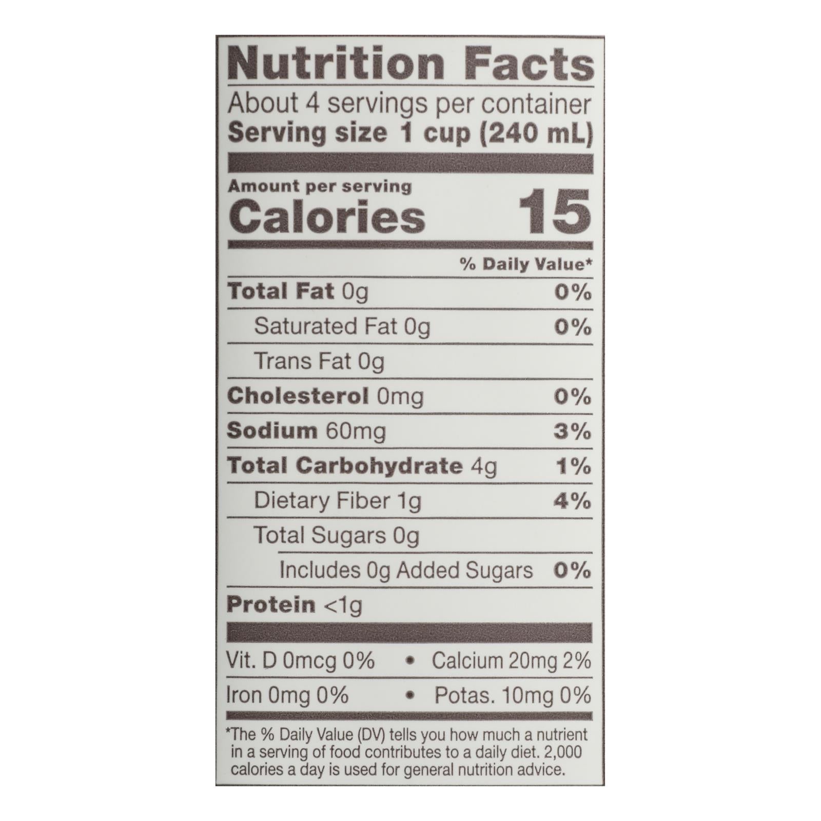 Bonafide Provisions - Broth Vegetable No Salt - Case Of 6 - 32 Oz - Maras Green