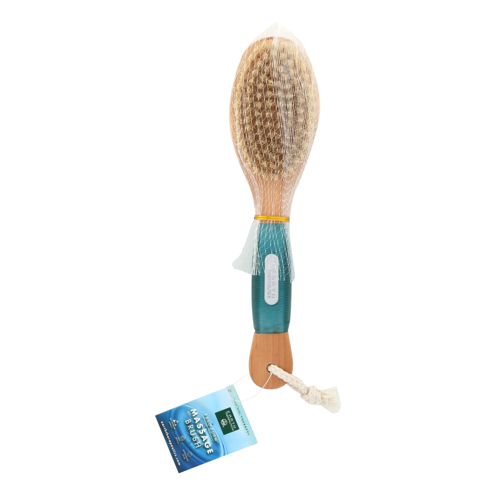 Earth Therapeutics Bumpy Bristle Massage Brush - Maras Green