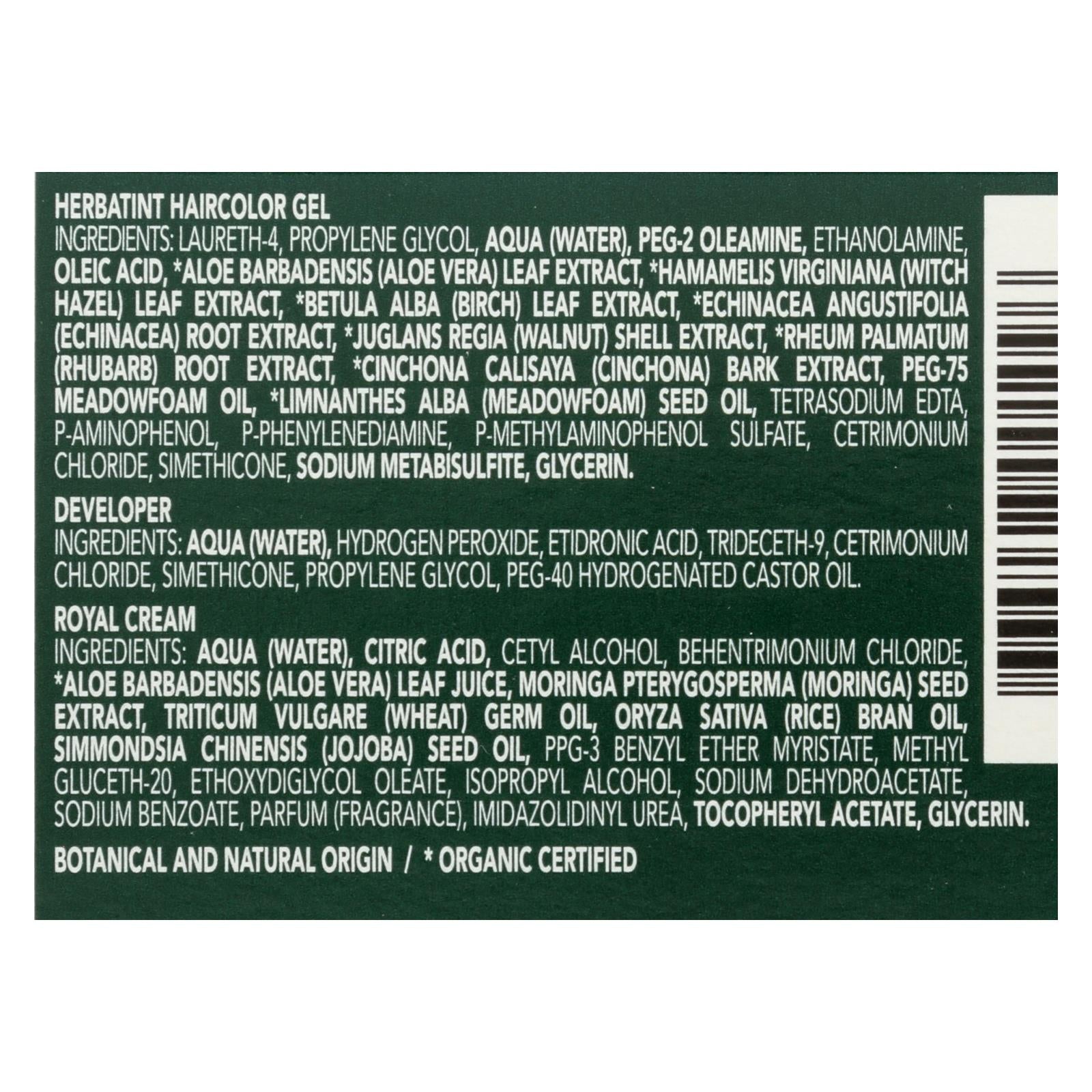 Herbatint Permanent Herbal Haircolour Gel 10n Platinum Blonde - 135 Ml - Maras Green