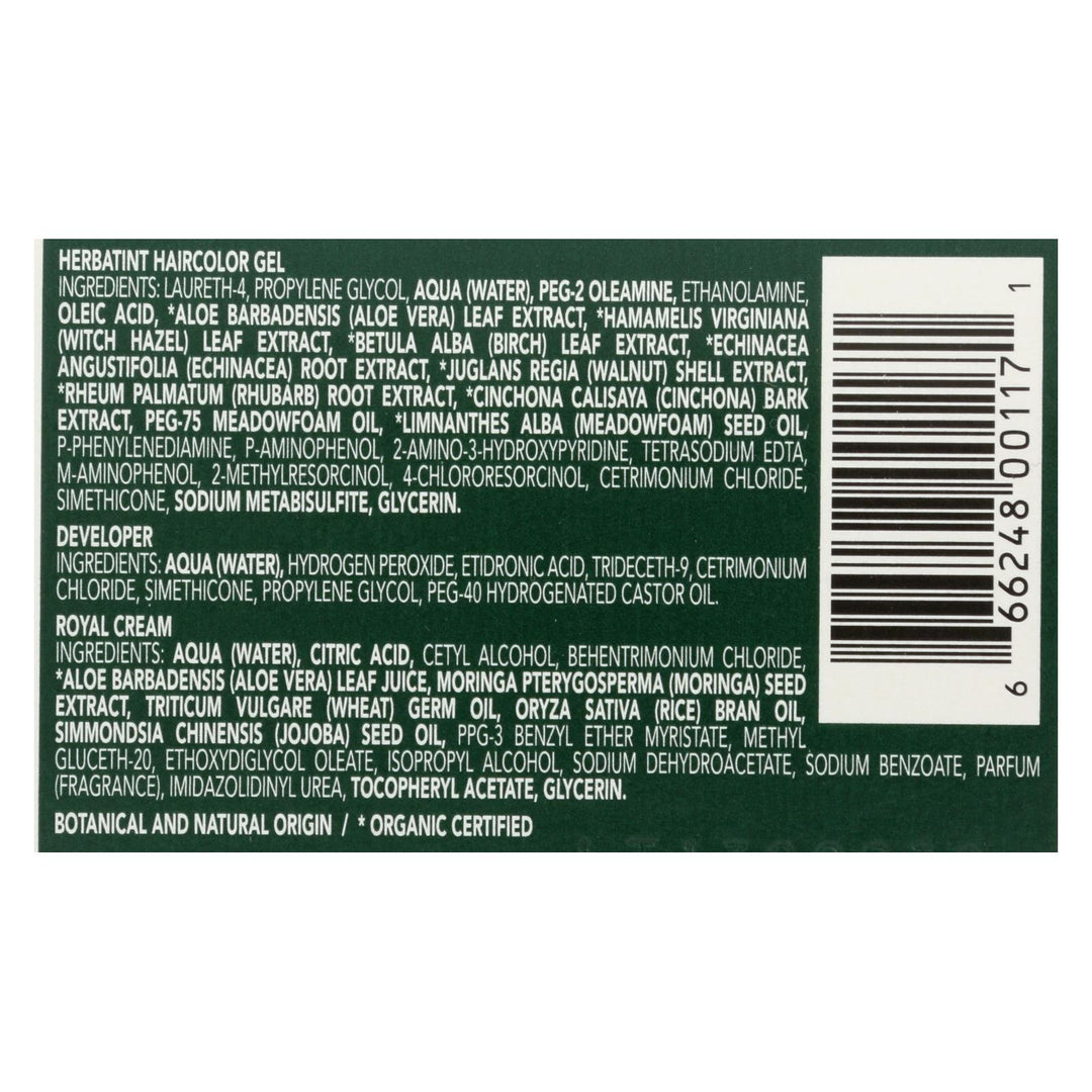 Herbatint Permanent Herbal Haircolour Gel 7m Mahogany Blonde - 135 Ml - Maras Green