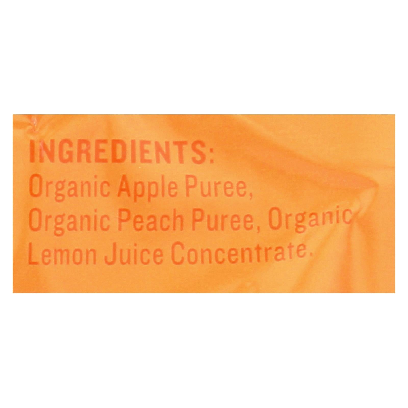 Peter Rabbit Organics Fruit Snacks - Peach And Apple - Case Of 10 - 4 Oz. - Maras Green