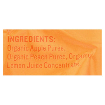 Peter Rabbit Organics Fruit Snacks - Peach And Apple - Case Of 10 - 4 Oz. - Maras Green