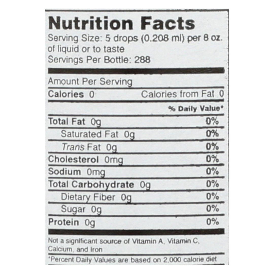 Sweet Leaf Sweet Drops Sweetener Chocolate - 2 Fl Oz - Maras Green