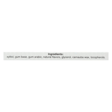 Pur Gum - Peppermint - Aspartame Free - 9 Pieces - 12.6 G - Case Of 12 - Maras Green