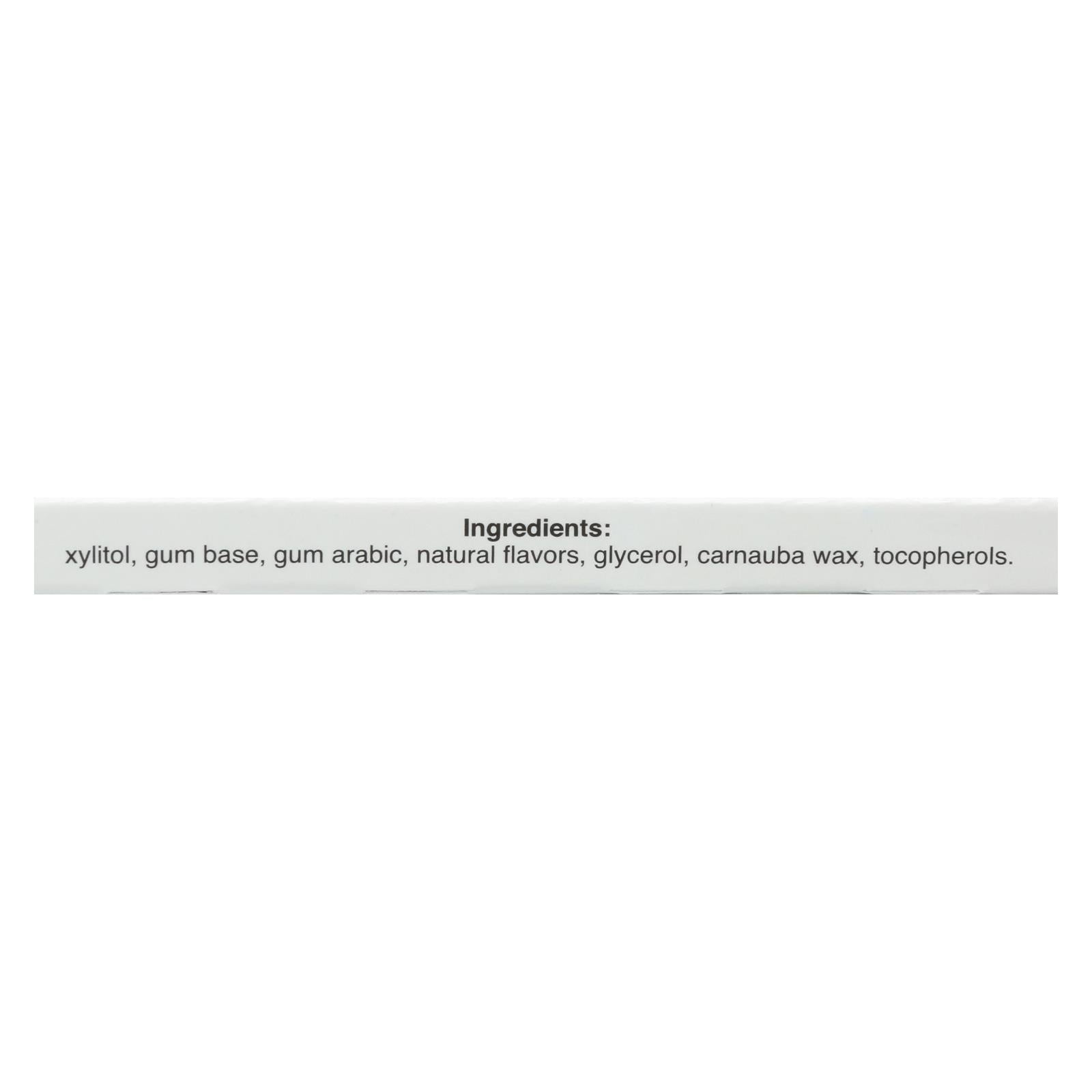 Pur Gum - Wintergreen - Aspartame Free - 9 Pieces - 12.6 G - Case Of 12 - Maras Green
