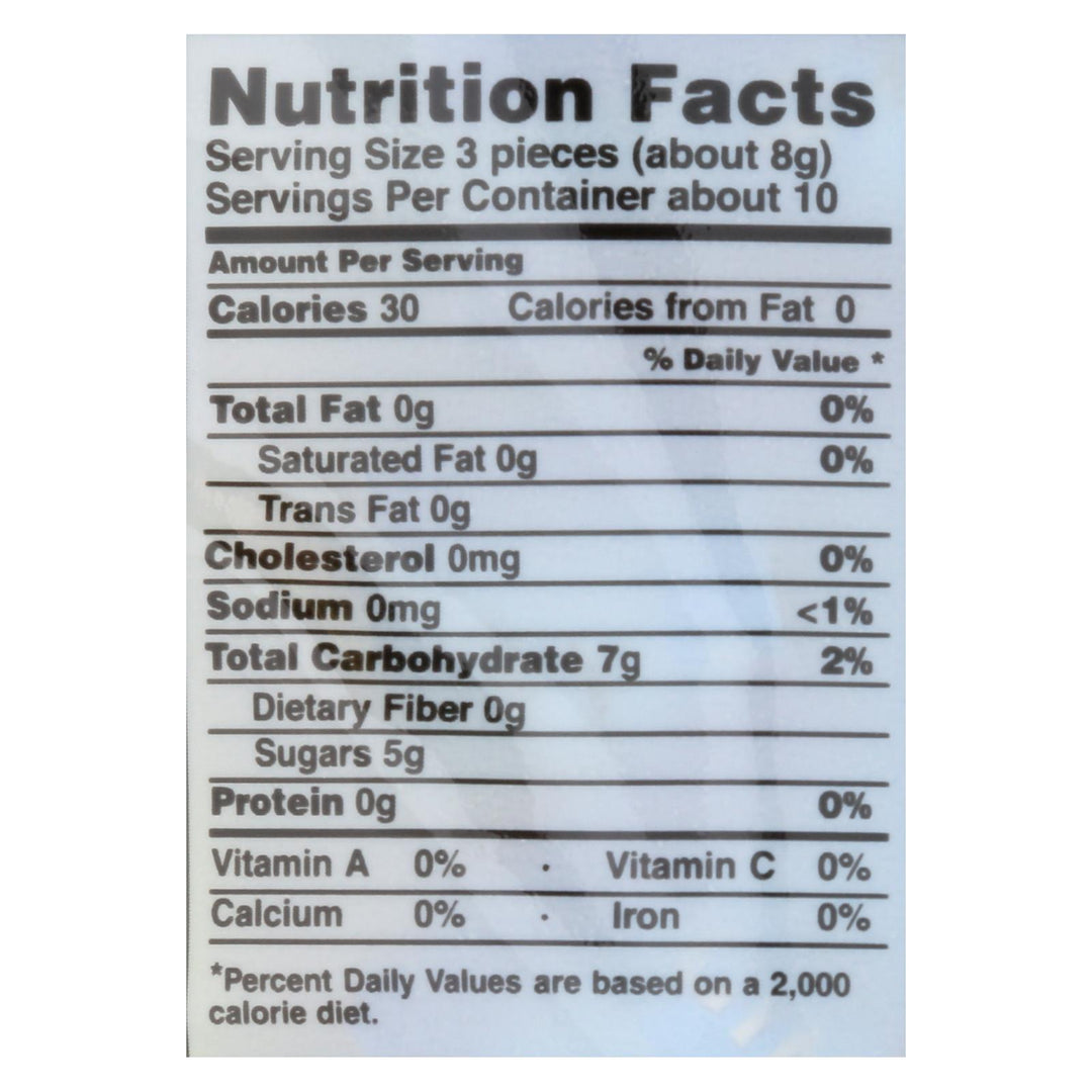 Ginger People - Gin Gins Ginger Candy - The Traveler&