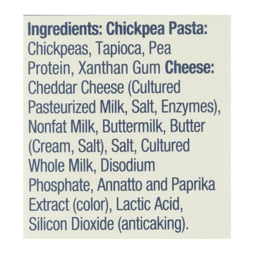 Banza - Chickpea Pasta Mac And Cheese - Shells And Classic Cheddar - Case Of 6 - 5.5 Oz. - Maras Green