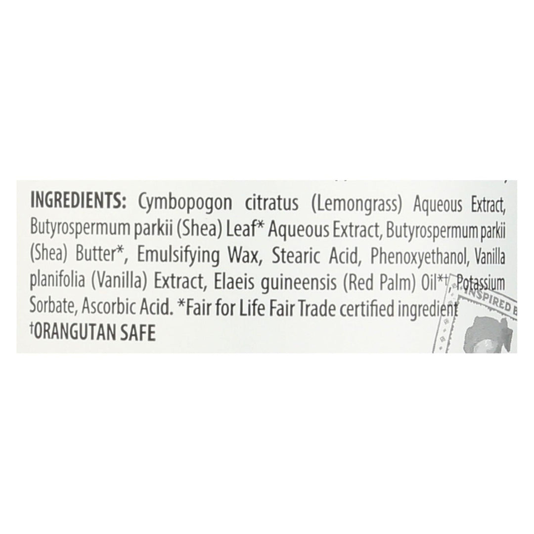 Alaffia - Everyday Lotion - Shea Vanilla - 32 Oz. - Maras Green