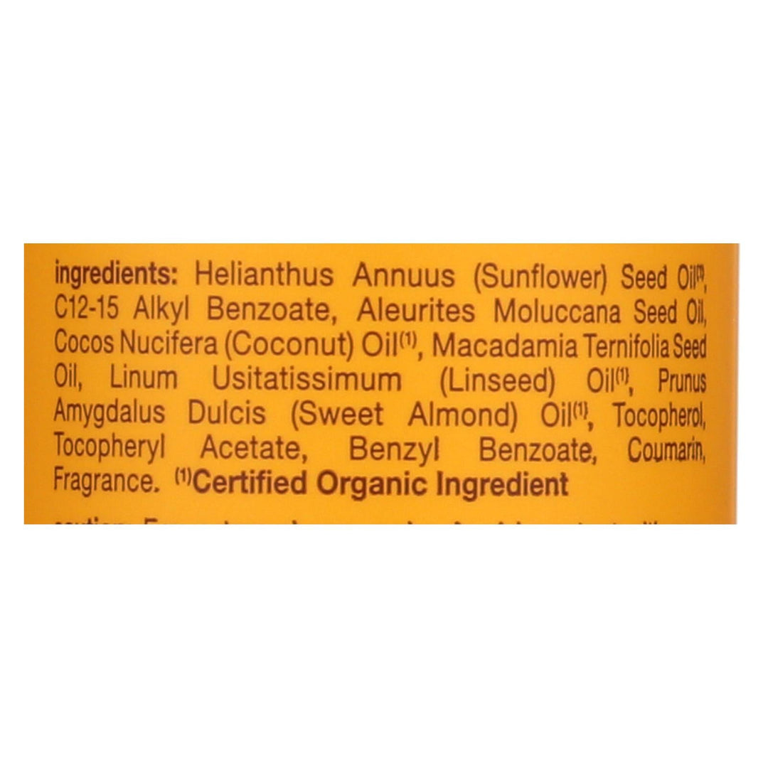 Alba Botanica - Hawaiian Body Oil Kukui Nut - 8.5 Fl Oz - Maras Green