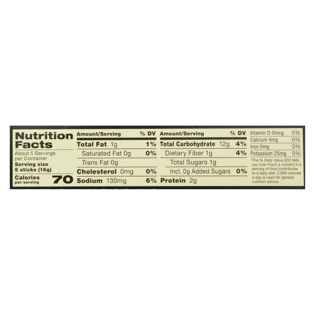 Alessi - Breadsticks - Thin - Case Of 12 - 3 Oz. - Maras Green