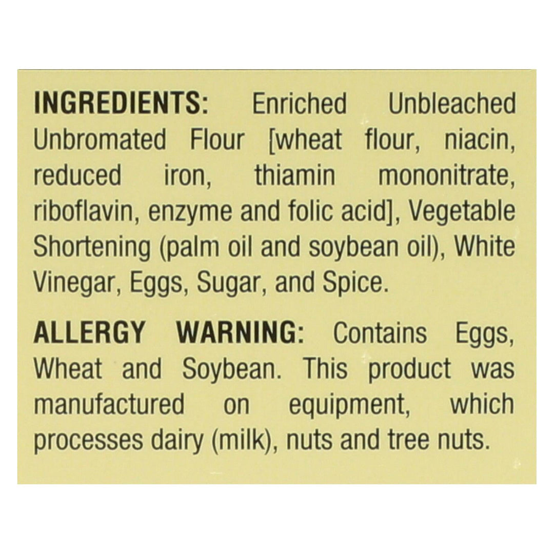 Alessi Cannoli Shells - Large - Case Of 12 - 4 Oz. - Maras Green