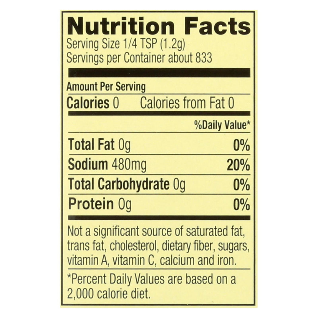 Alessi Kosher Sea Salt - Case Of 6 - 35.3 Oz - Maras Green