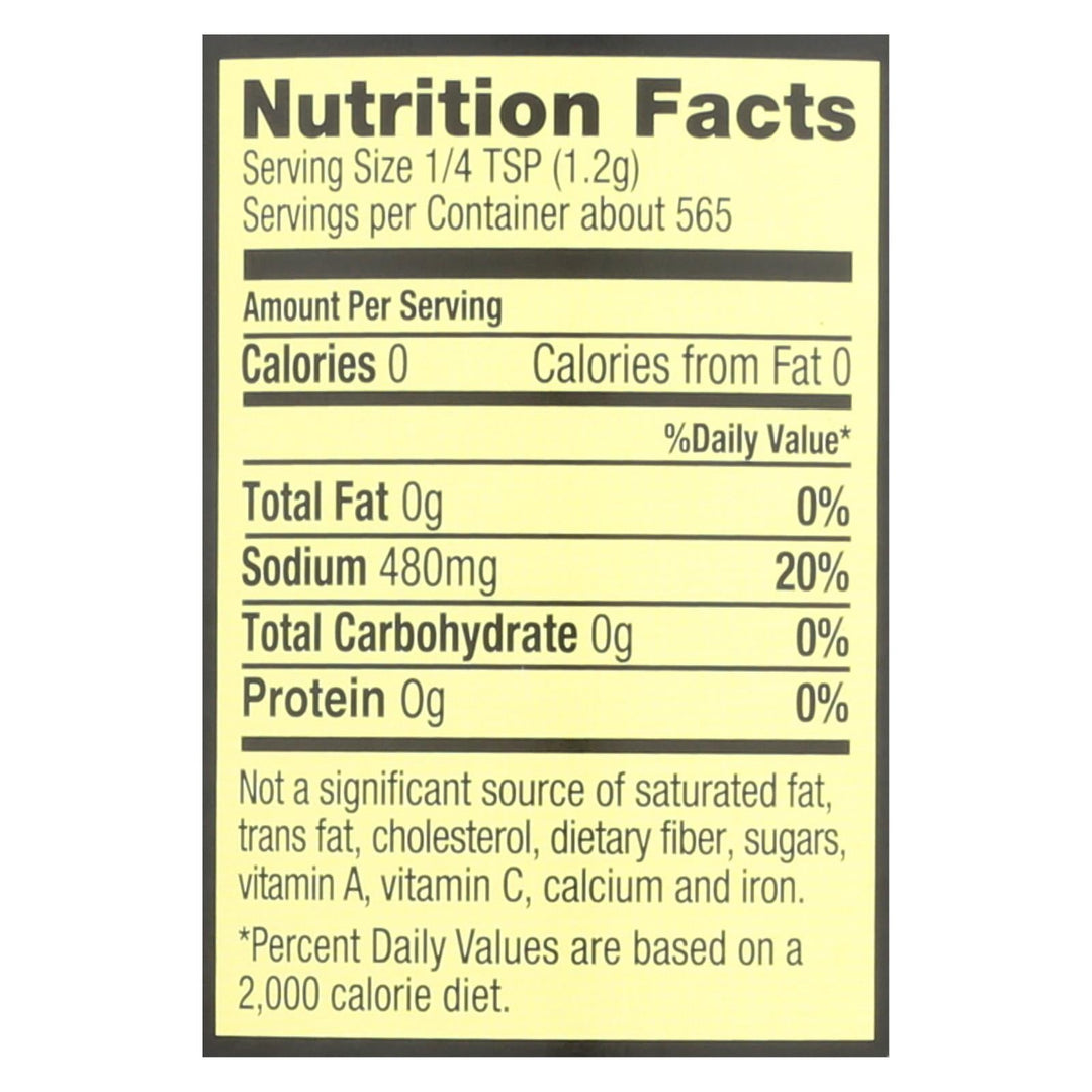 Alessi - Mediterranean Sea Salt - Coarse - Case Of 6 - 24 Oz. - Maras Green