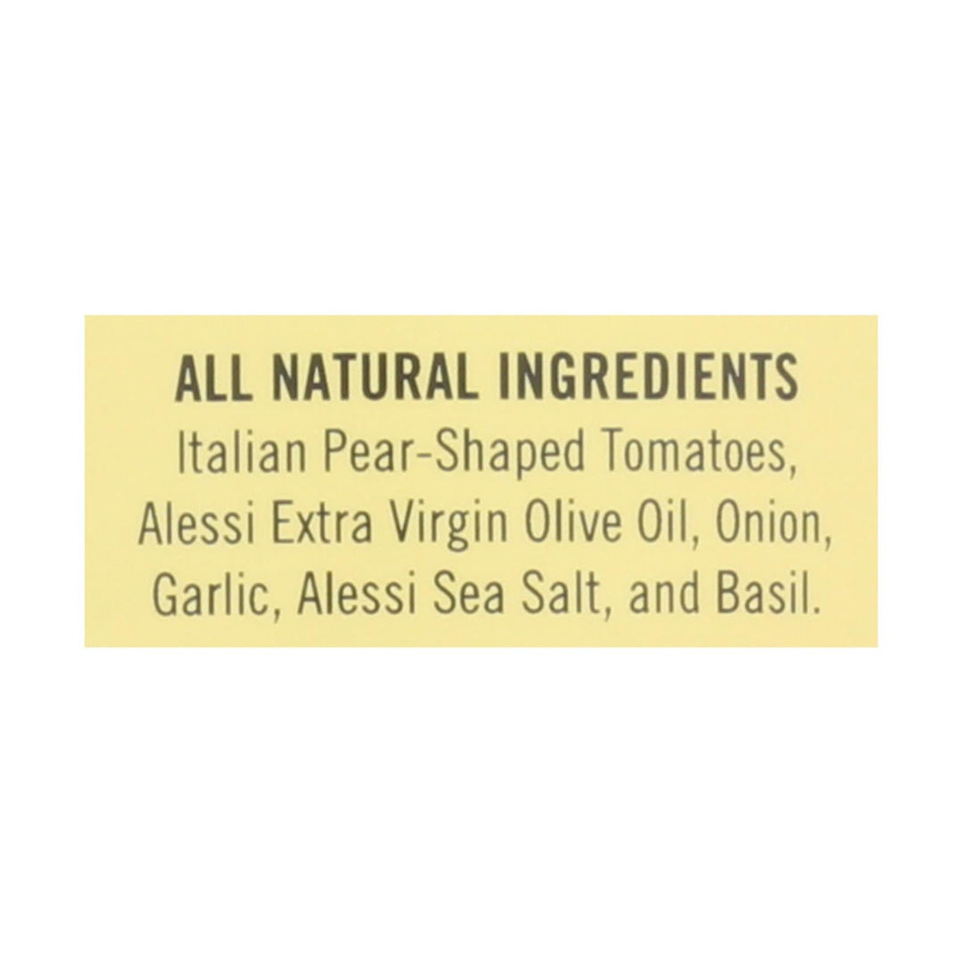 Alessi, Premium All Natural Marinara Sauce - Case Of 6 - 24 Oz - Maras Green