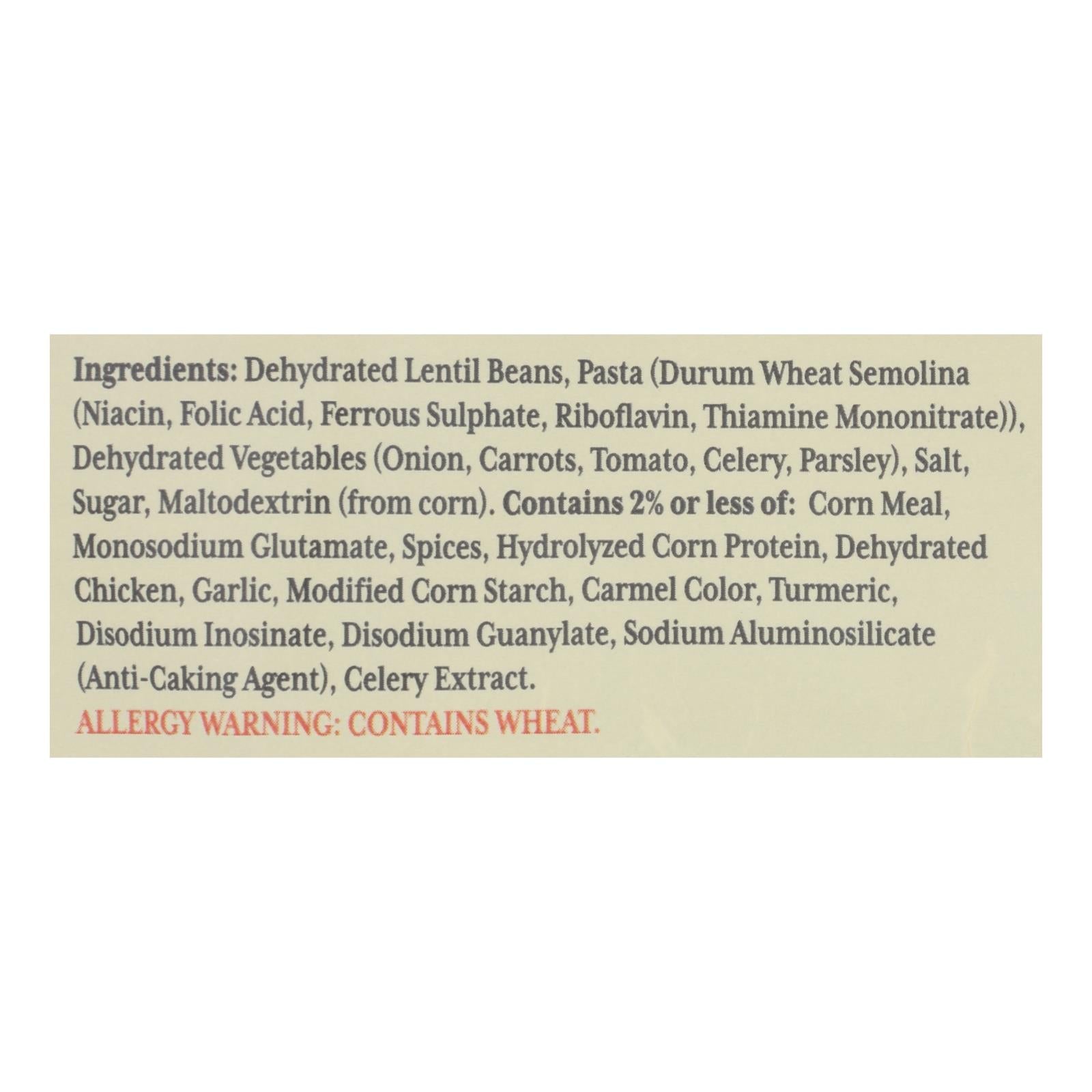 Alessi - Sicilian Lentil Soup - Lenticchie - Case Of 6 - 6 Oz. - Maras Green