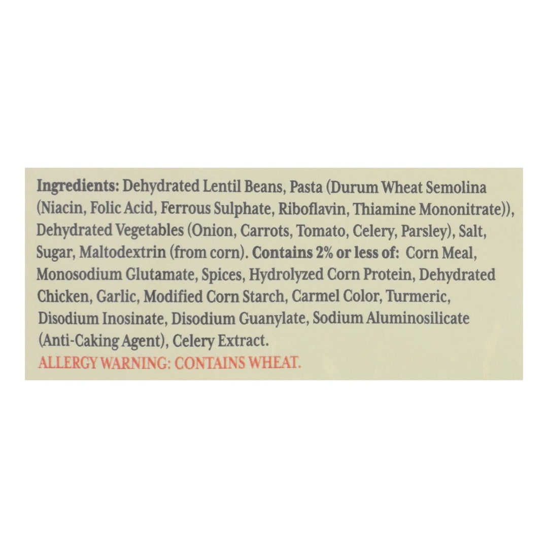 Alessi - Sicilian Lentil Soup - Lenticchie - Case Of 6 - 6 Oz. - Maras Green