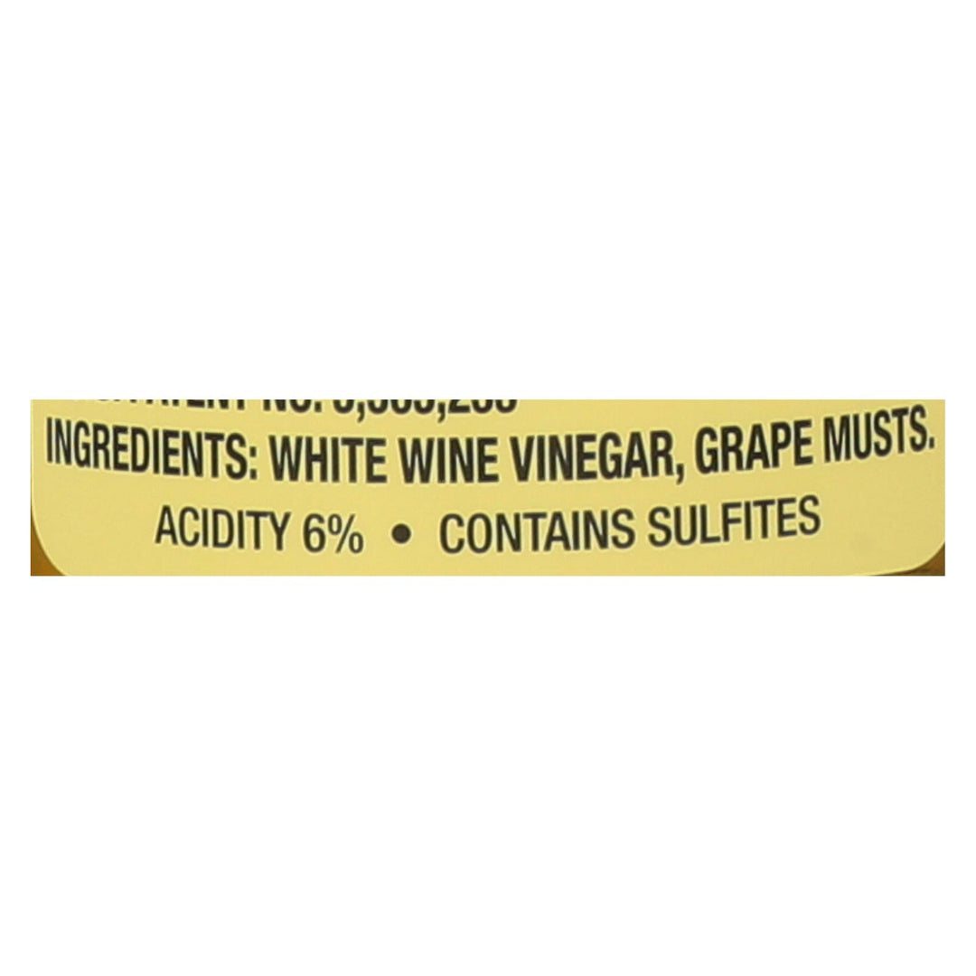 Alessi - Vinegar - White Balsamic - Case Of 6 - 8.5 Fl Oz. - Maras Green