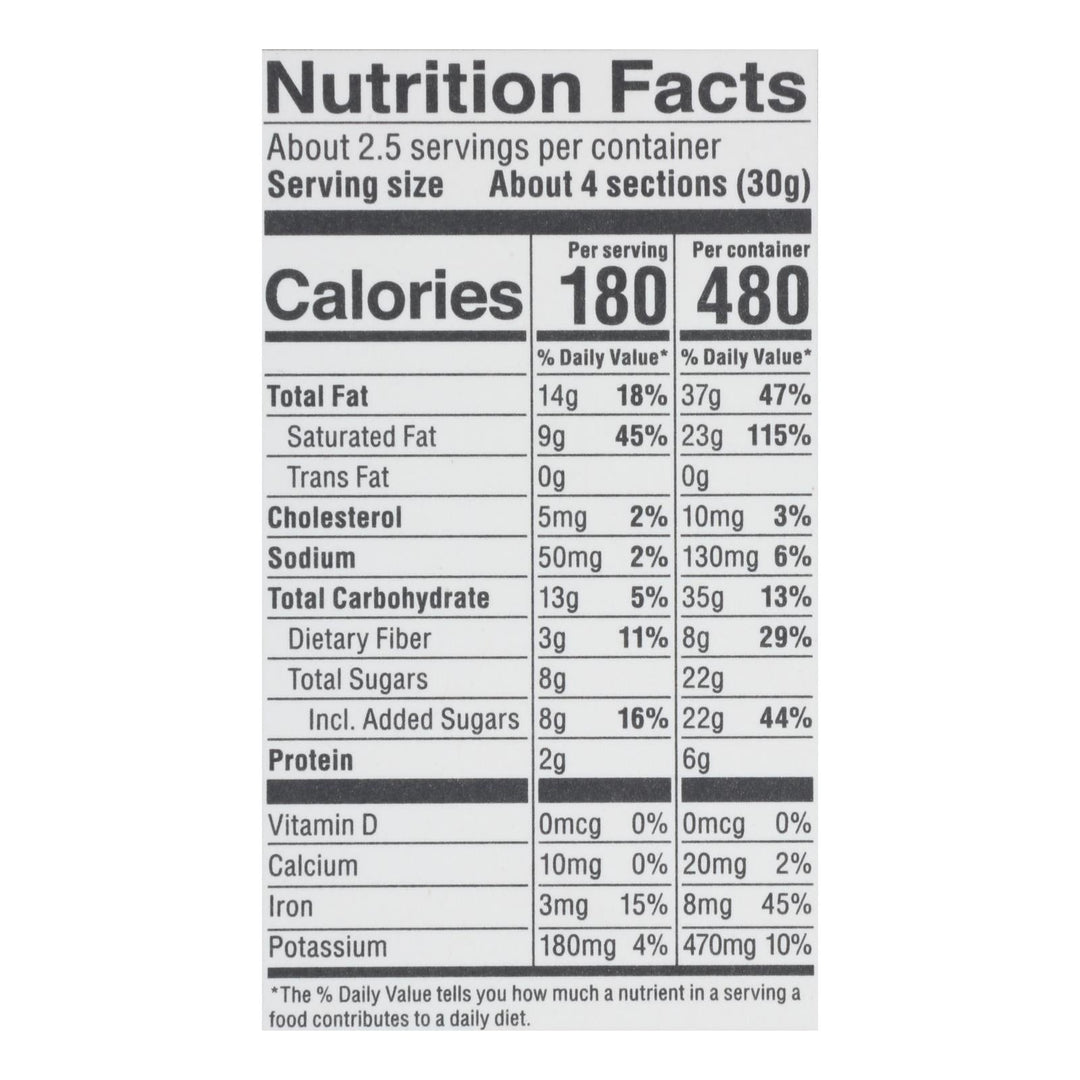 Alter Eco Americas Chocolate - Organic - Dark Salted Brown Butter - 2.82 Oz - Case Of 12 - Maras Green