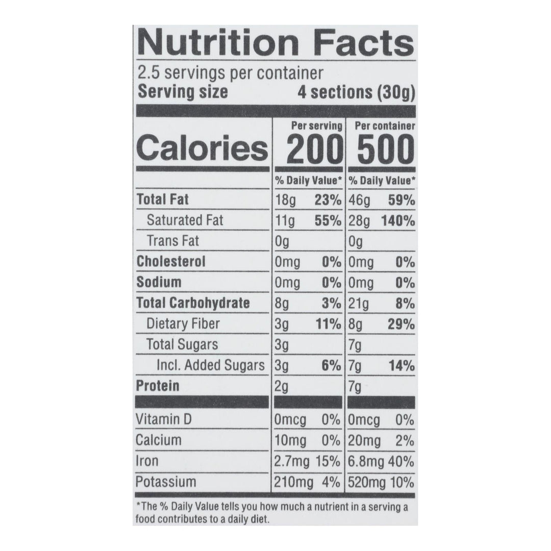 Alter Eco Americas Organic Chocolate Bar - Dark Super Blackout - Case Of 12 - 2.65 Oz - Maras Green