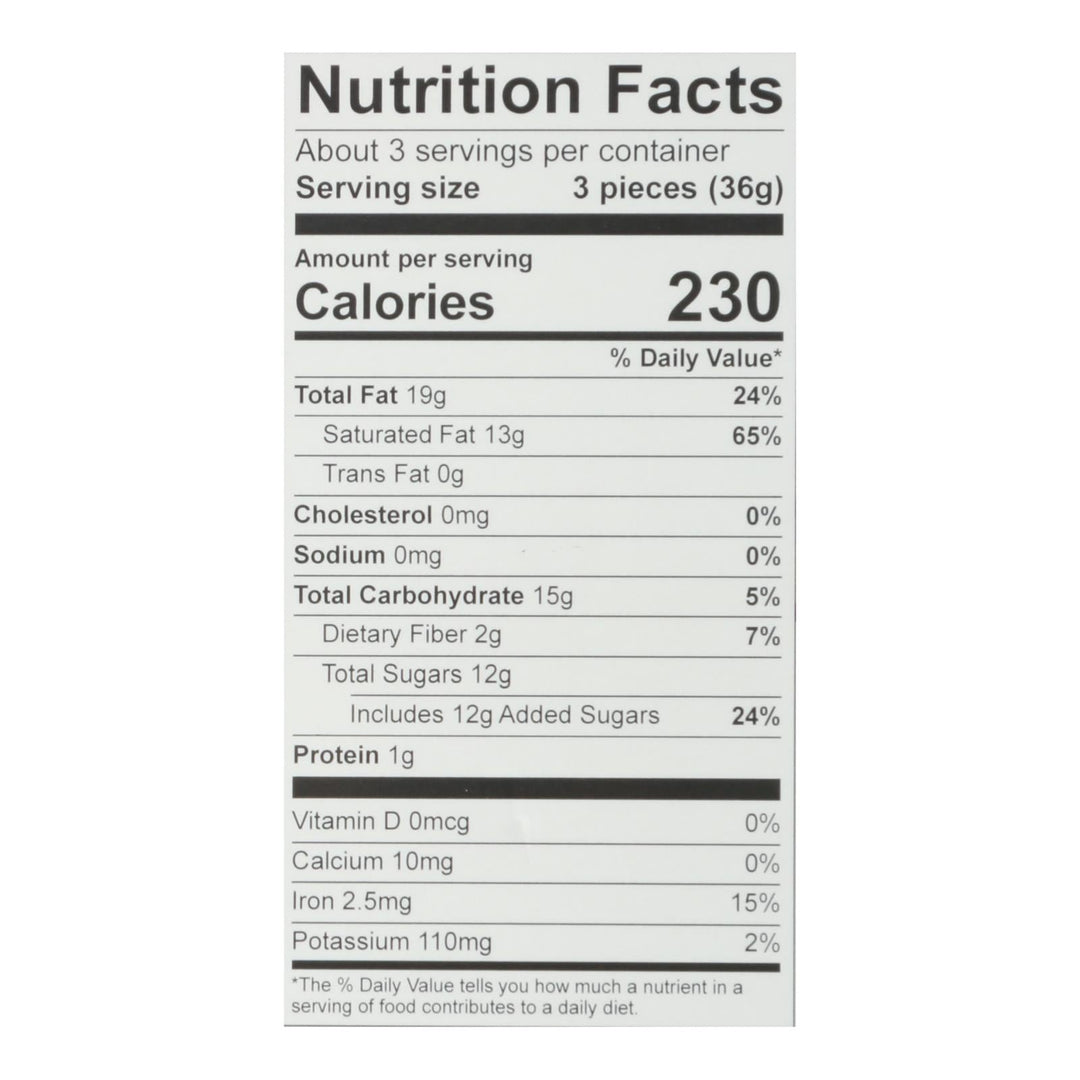 Alter Eco Americas Truffle - Organic - Black - 10 Pack - 4.2 Oz - Case Of 8 - Maras Green