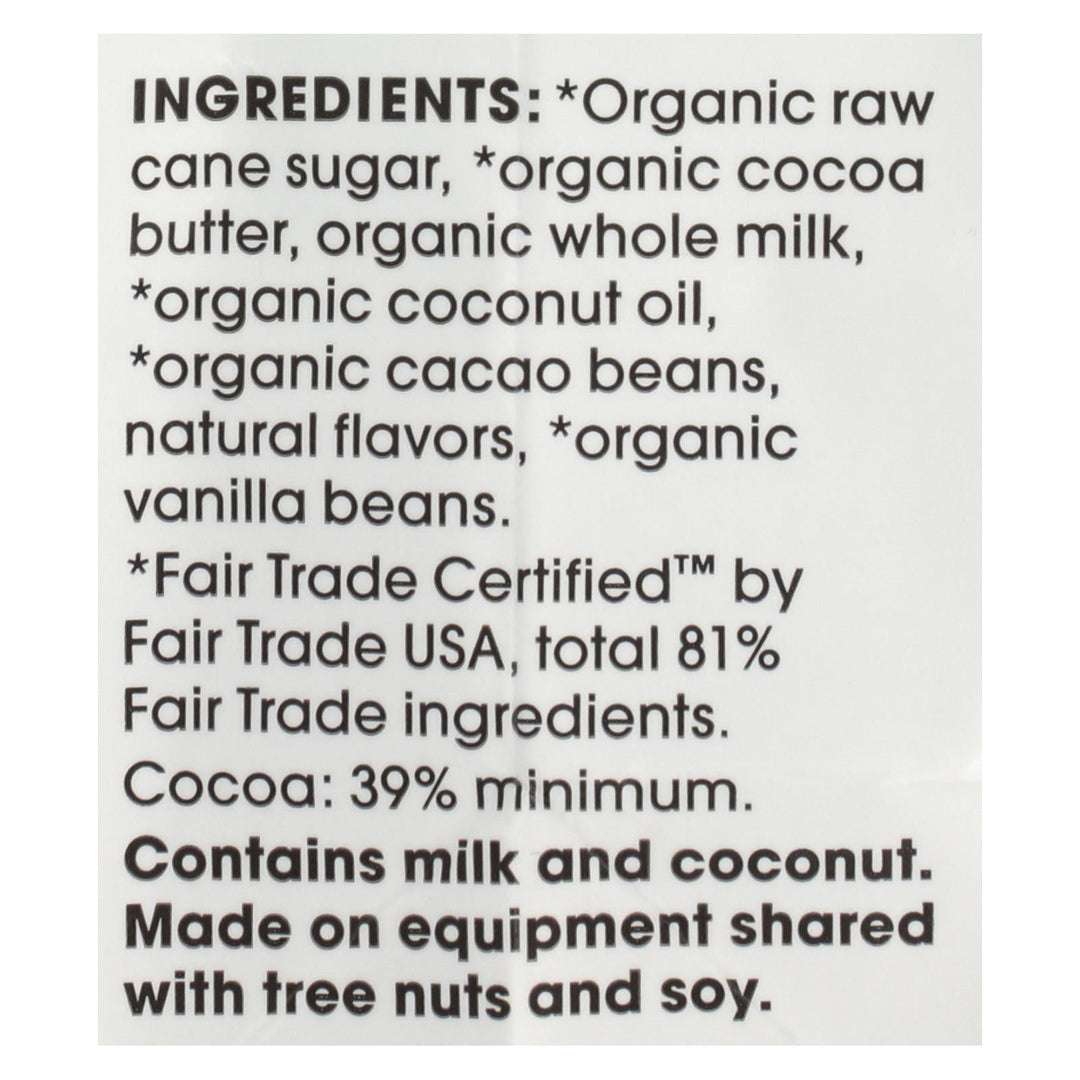 Alter Eco Americas Truffle - Organic - Velvet - 10 Pack - 4.2 Oz - Case Of 8 - Maras Green