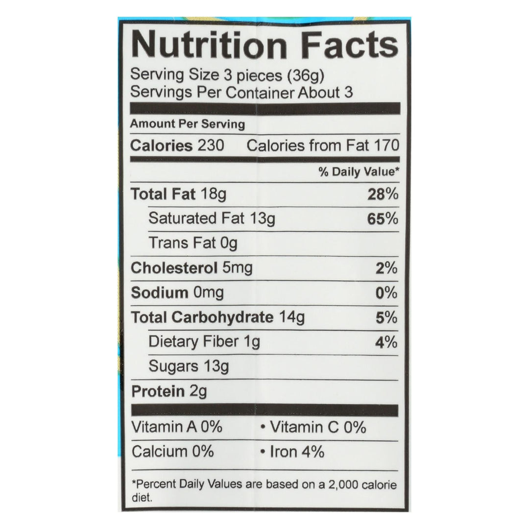 Alter Eco Americas Truffle - Organic - Velvet - 10 Pack - 4.2 Oz - Case Of 8 - Maras Green