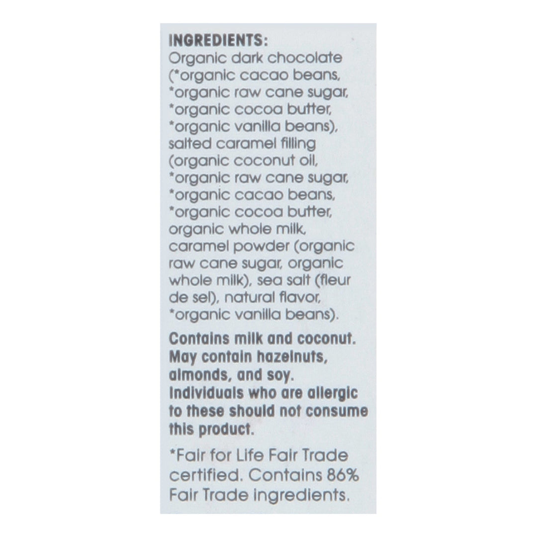 Alter Eco - Trfl Thin Salt Caramel - Case Of 12 - 2.96 Oz - Maras Green