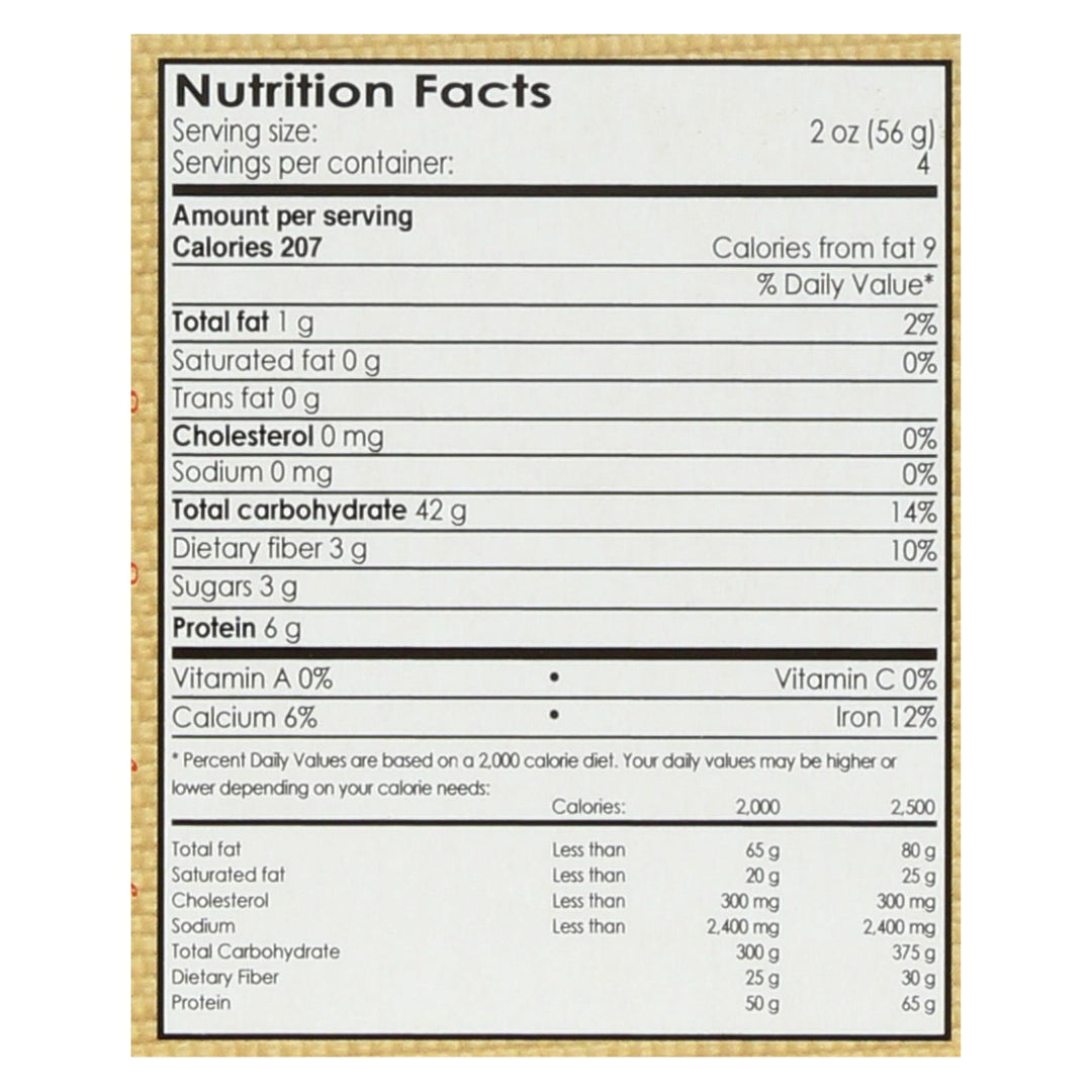 Andean Dream Gluten Free Organic Spaghetti Quinoa Pasta - Case Of 12 - 8 Oz. - Maras Green