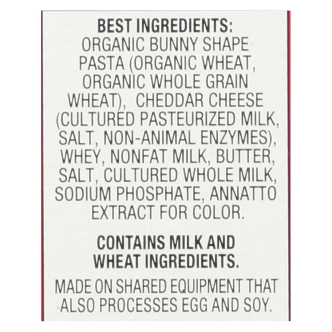 Annies Homegrown Macaroni And Cheese - Organic - Bunny Pasta With Yummy Cheese - 6 Oz - Case Of 12 - Maras Green
