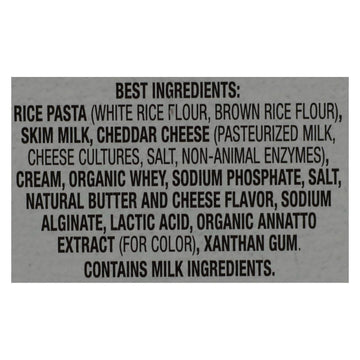 Annies Homegrown Rice Pasta Dinner - Creamy Deluxe - Rice Pasta And Extra Cheesy Cheddar Sauce - Gluten Free - 11 Oz - Case Of 12 - Maras Green