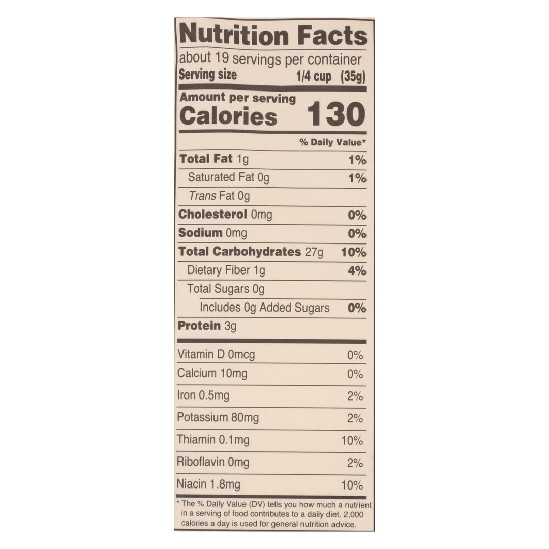 Arrowhead Mills - Organic Brown Rice Flour - Gluten Free - Case Of 6 - 24 Oz. - Maras Green