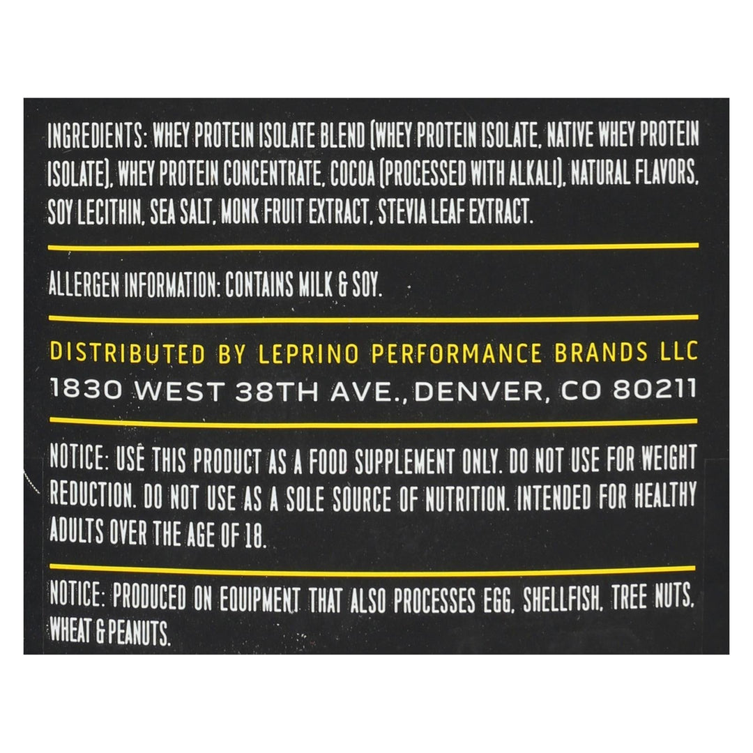 Ascent Native Fuel Chocolate Whey Protein Powder Blend Chocolate - 1 Each - 2 Lb - Maras Green