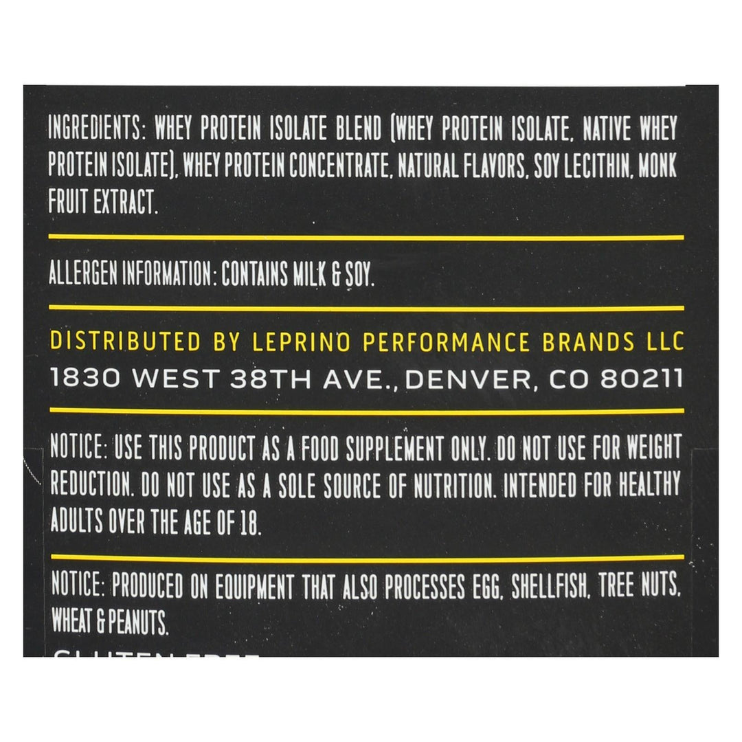 Ascent Native Fuel Vanilla Bean Whey Protein Powder Blend Vanilla Bean - 1 Each - 2 Lb - Maras Green